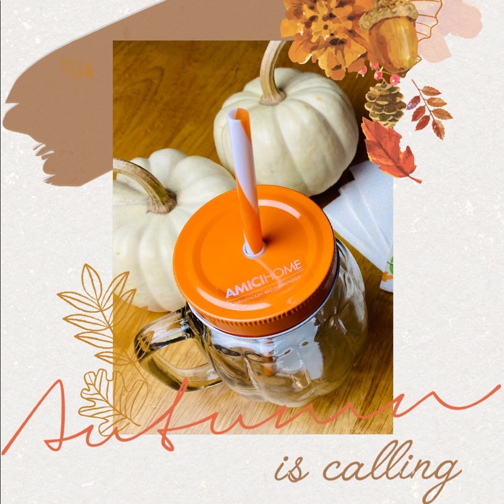S A L E 🍂Pumpkins Mason Jar🍂🍁